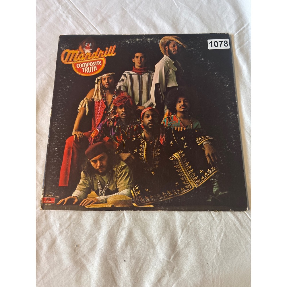 Mandrill Composite Truth Vinyl LP 12" Black Fair 1973 Funk Soul Polydor PD-5043